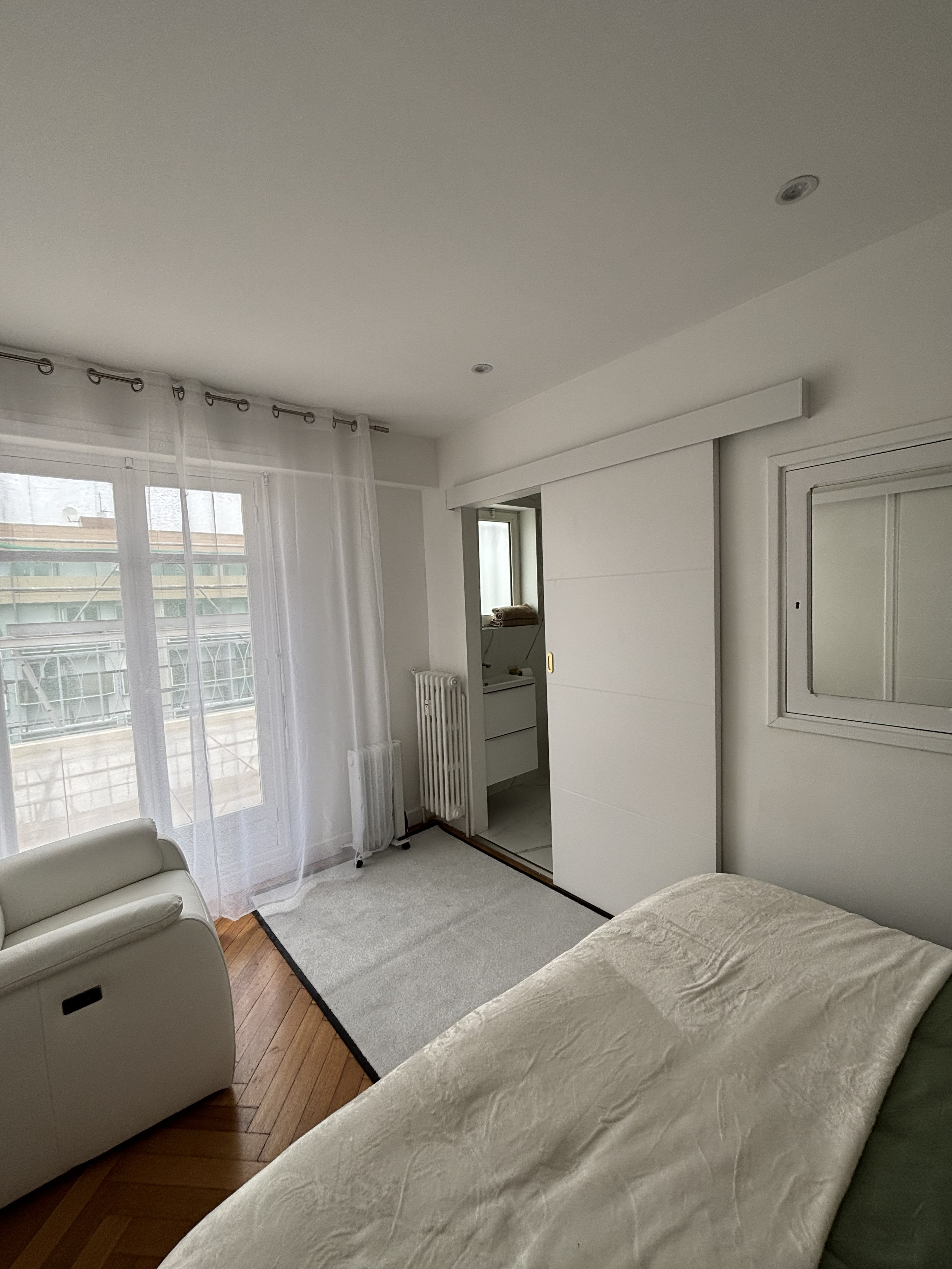 Second bedroom — wide view